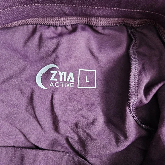 ZYIA Active Purple Joggers - Picture 2 of 4